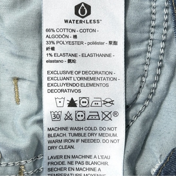 Levi's Strauss Signature Mid Rise Slim Jeans Size 6L Women's - Picture 11 of 13